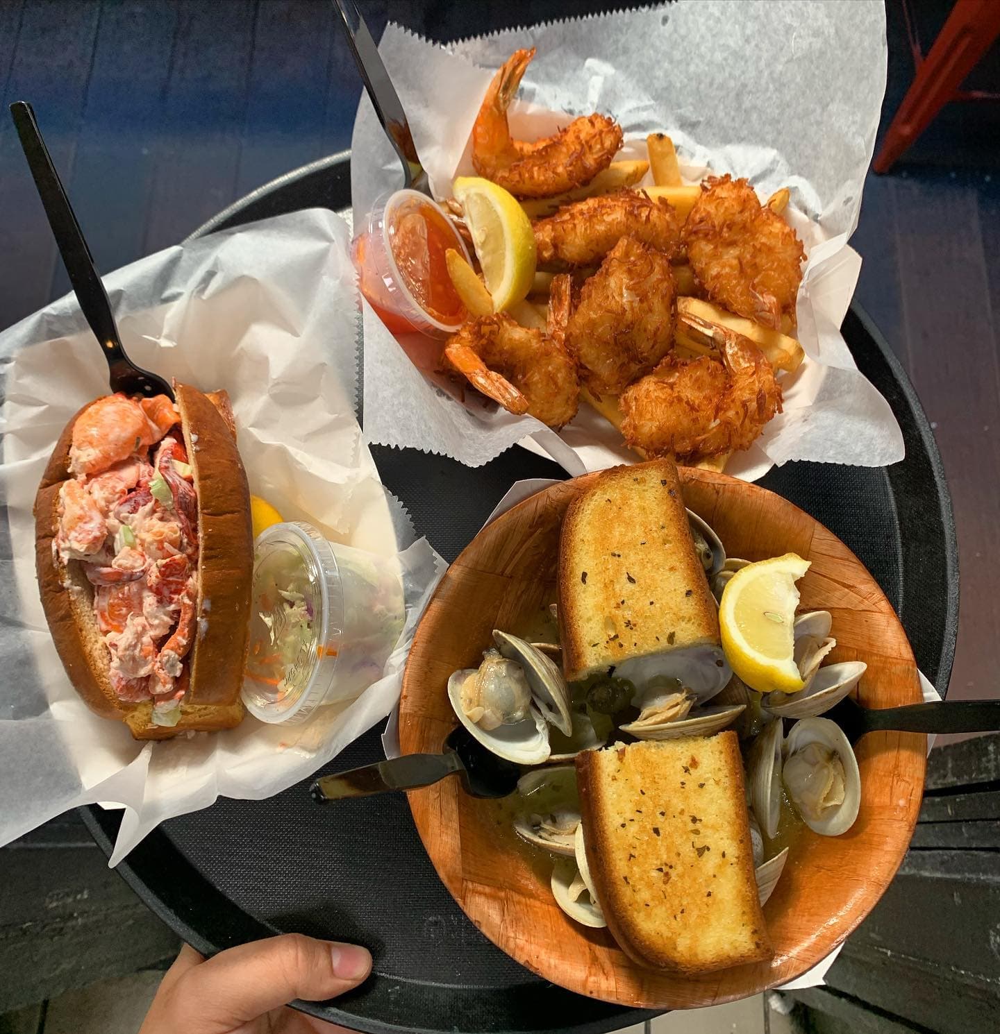 DJ's Clam Shack in Key West, Florida Fresh Seafood Delights