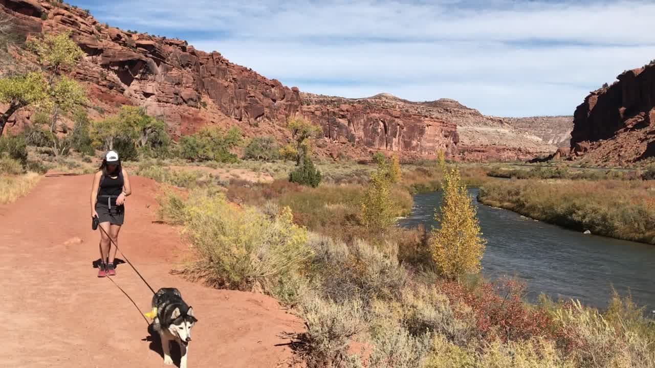 Big Dominguez Canyon Swimming Hole - colorado Key Features or Elements :  Big Dominguez Canyon Swimming Hole