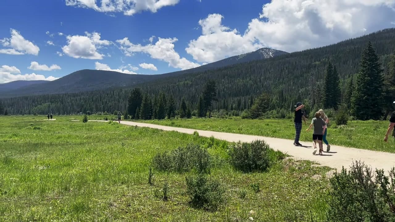 Sprague Lake Boardwalk Trail - Colorado Introduction : Sprague Lake Boardwalk Trail